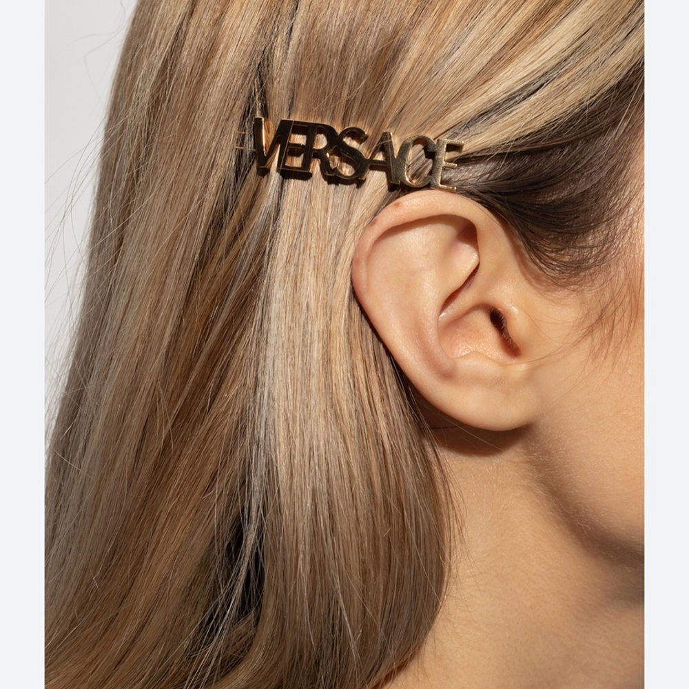 Versace Gold Hair Clip